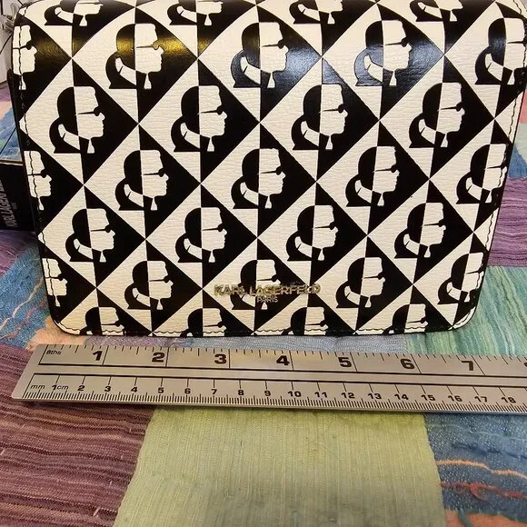 Karl Lagerfeld Lourdes Mini Profile Crossbody, NWT - Picture 6 of 6